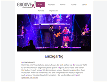 Tablet Screenshot of groove-it-fulda.de